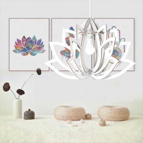 Lampadario design fiore - lampadario, di
