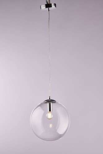 Lampadario luce sfera vetro - lampadario, 1