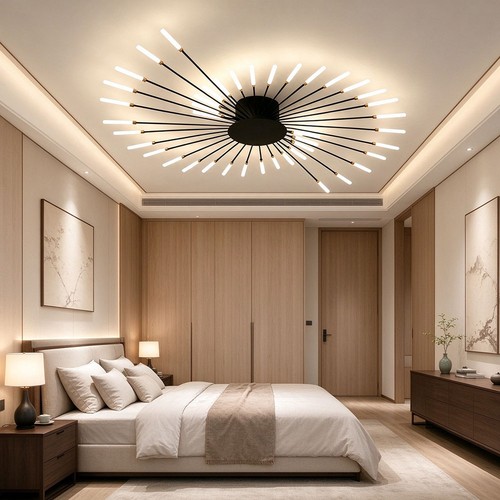 Led lampada soffitto radiale - led,