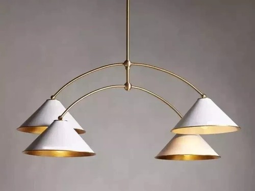 Lampadario sputnik bianco - lampadario,