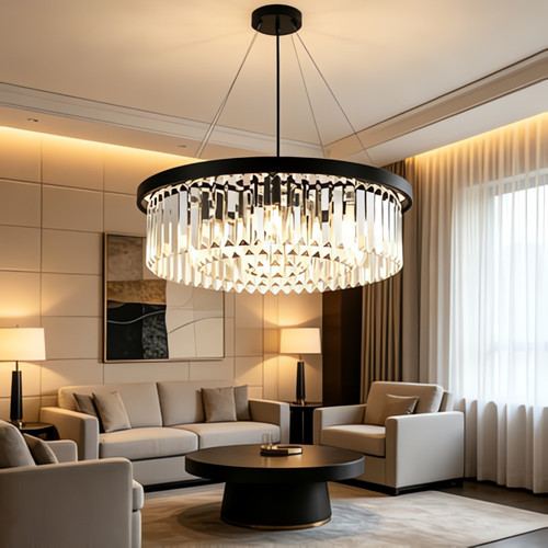 60cm lampadario cristallo - 60cm,