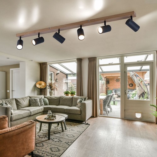 Lampada soffitto luce wood - soffitto,