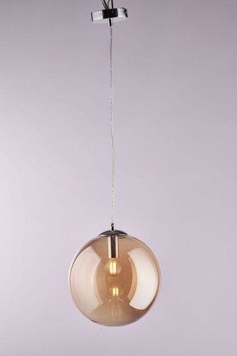 Lampadario vetro sfere desing - lampadario,